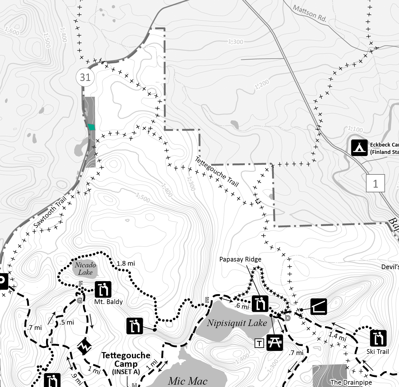 Tettegouche State Park Trail Map Tettegouche State Park – Parks & Trails Council Of Minnesota